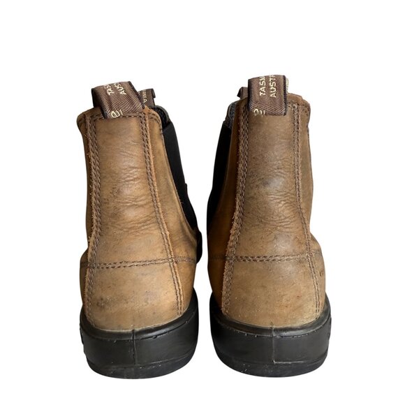 Blundstone Men's Brown Leather Boots - Picture 4 of 7